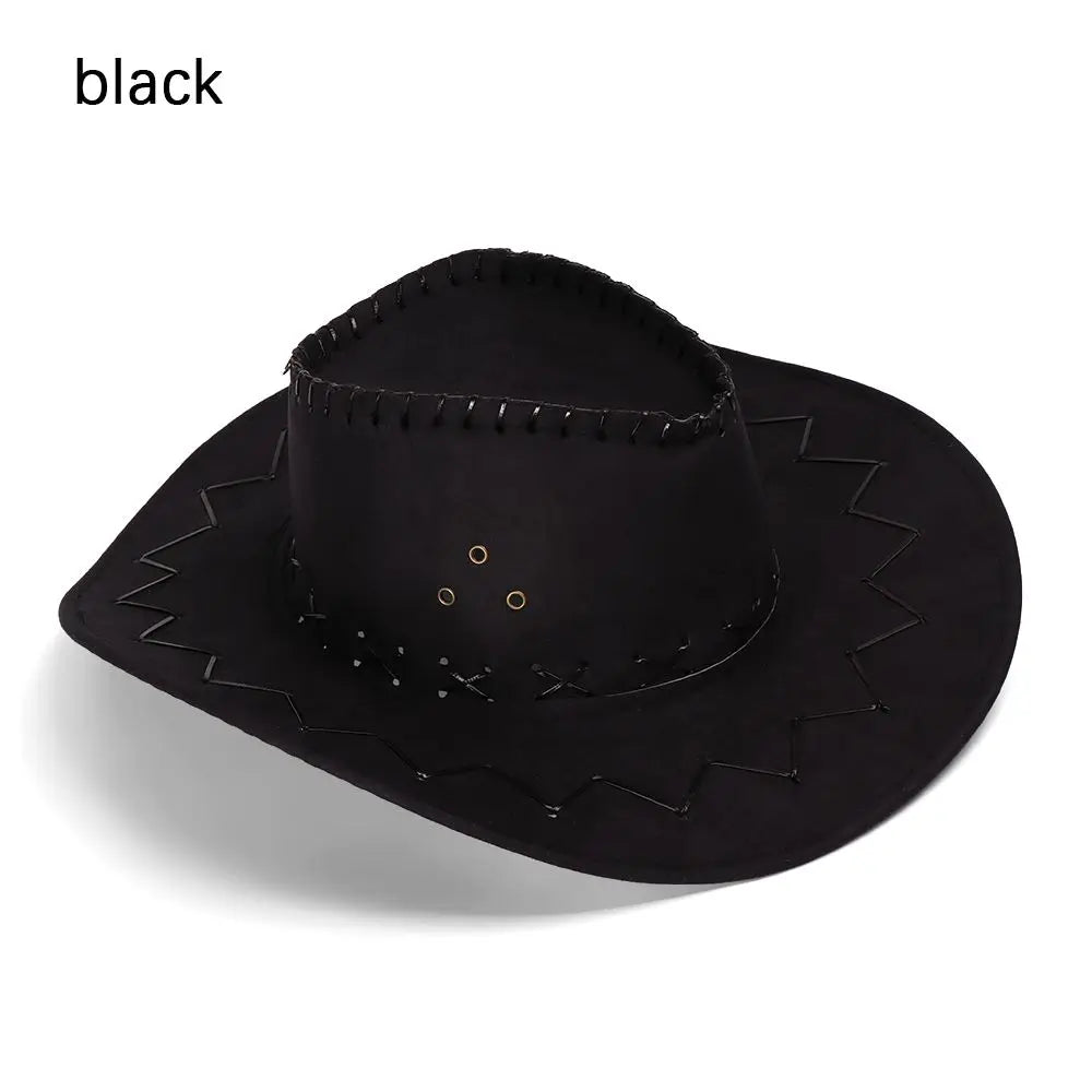 Western Cowboy Hat – Suede Cowgirl & Cowboy Hat for Men & Women